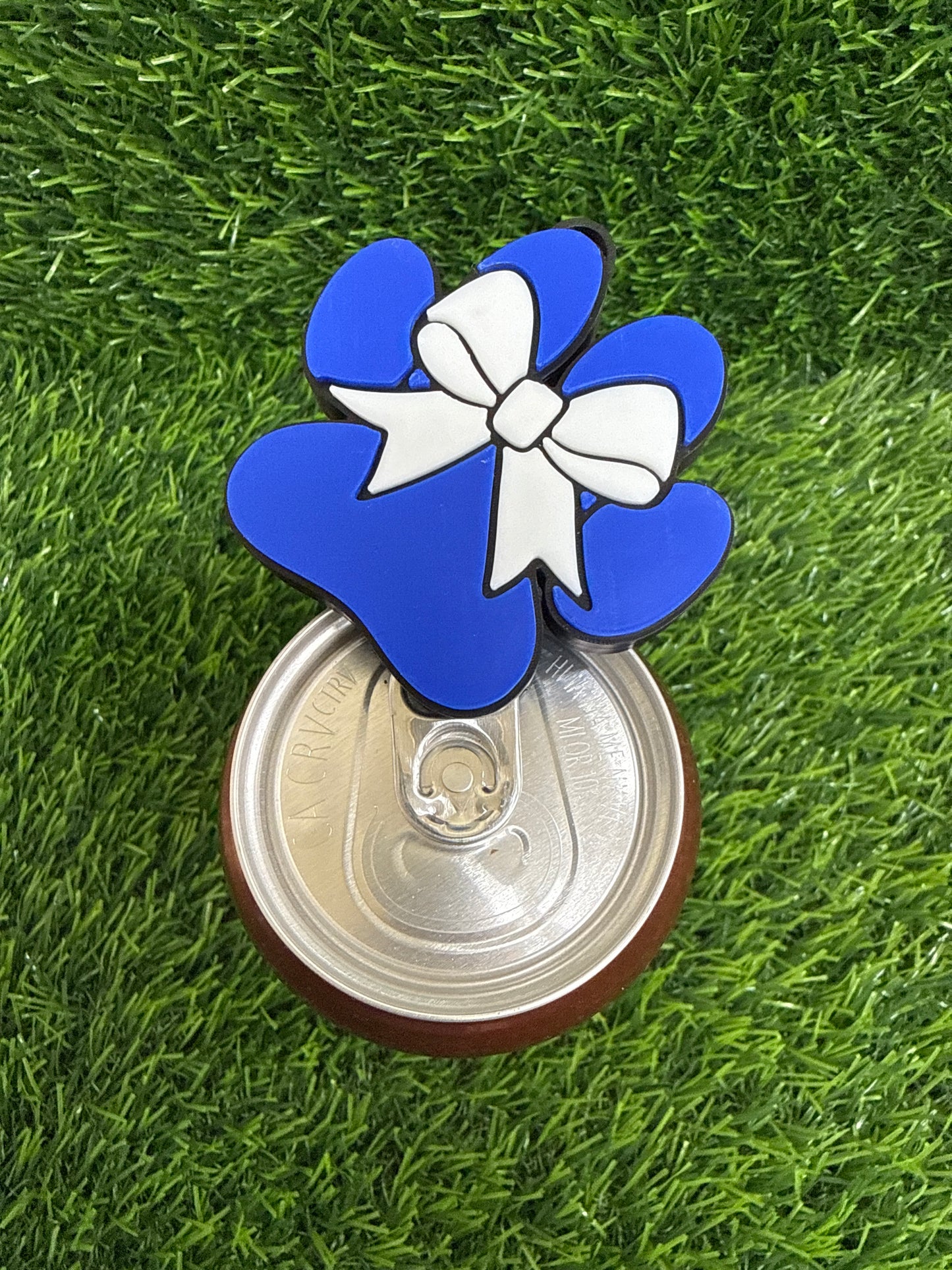 3d Printed Blue Dog Paw Keychain- Can Tab Opener- Save your nails