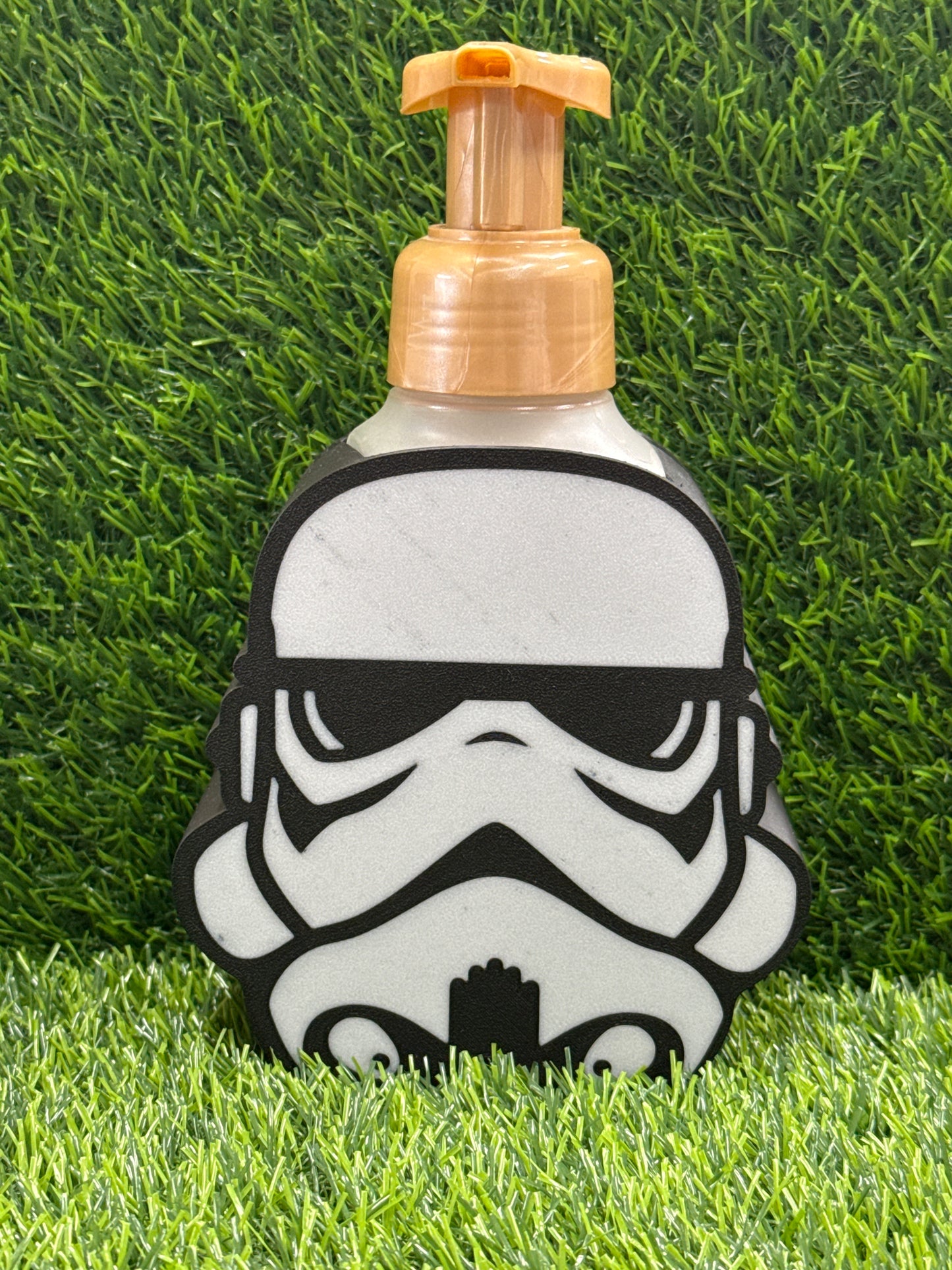 Storm Trooper Bath and Body Works Soap Holder 3D Printed