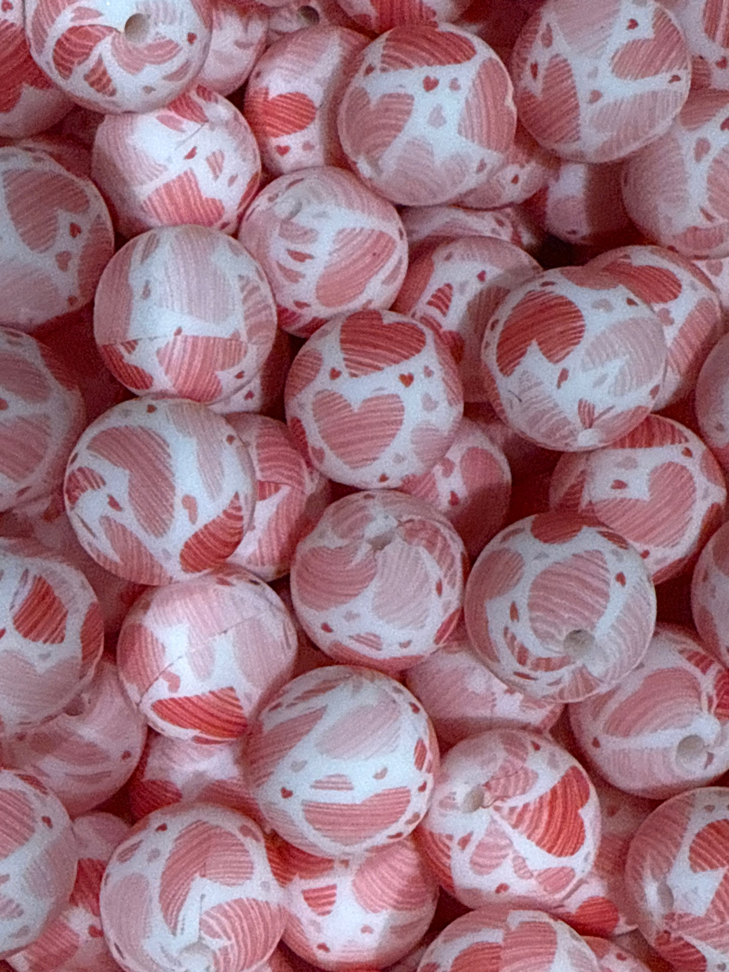 P49 15mm 10 pk Valentine Hearts Silicone Beads-catalog p05-123