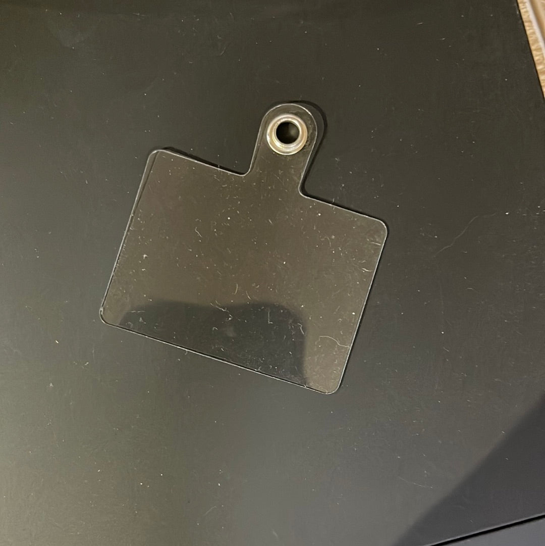 Pestaña transparente para teléfono: perfecta para pulseras o llaveros con cuentas. ¡Nunca pierdas tu teléfono!