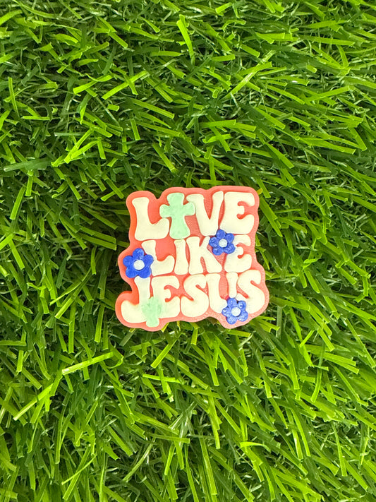 3d Printed Love Like Jesus Bead