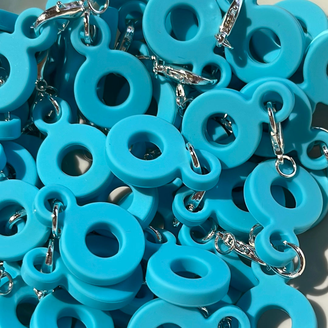 Adaptador de silicona para colgar pajitas