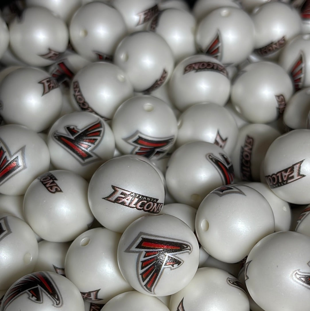 20mm Acrylic Exclusive Collab Team Beads