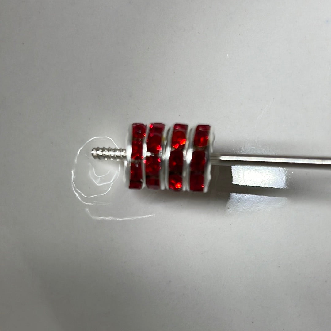 50pcs- 10mm Round Colored Spacers