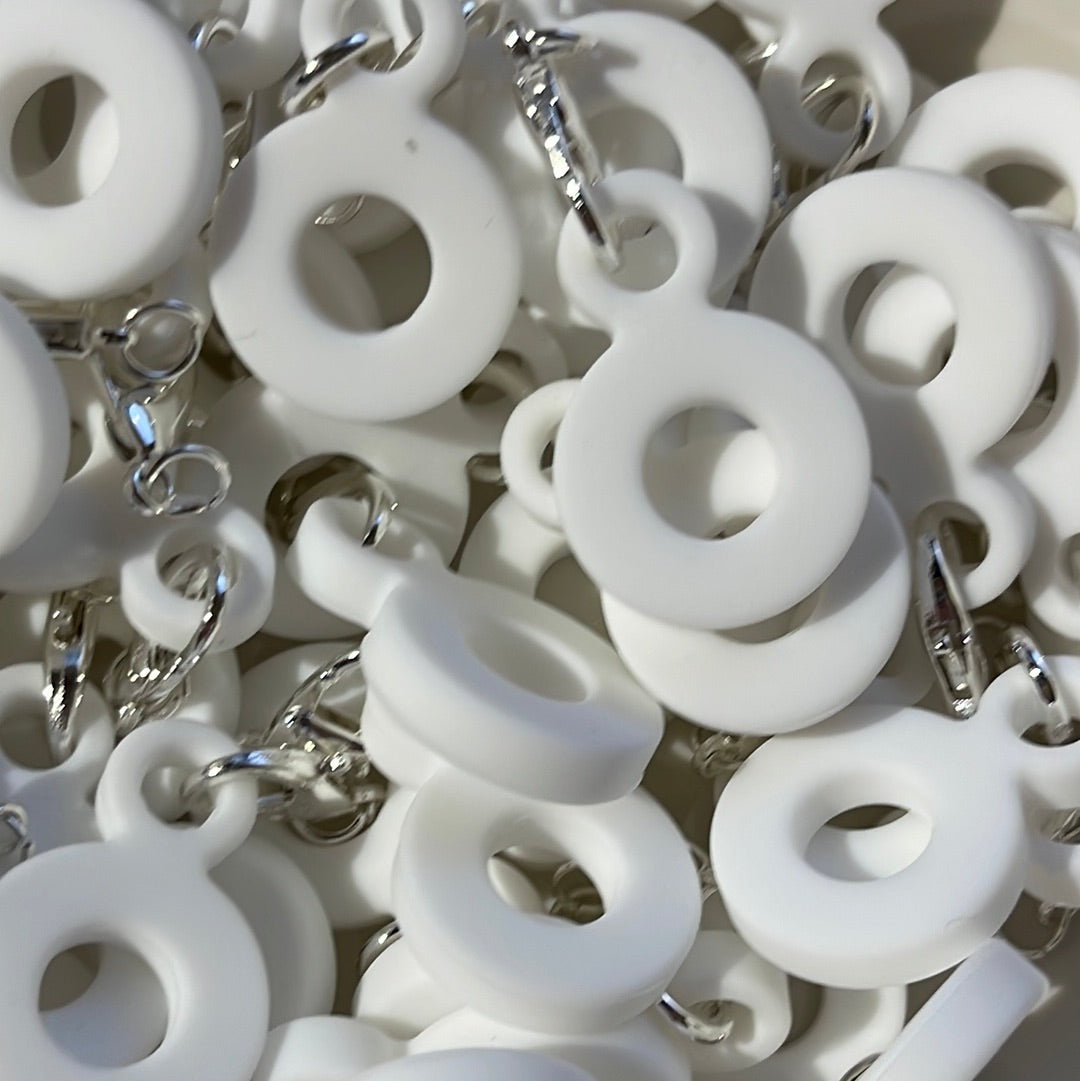 Adaptador de silicona para colgar pajitas