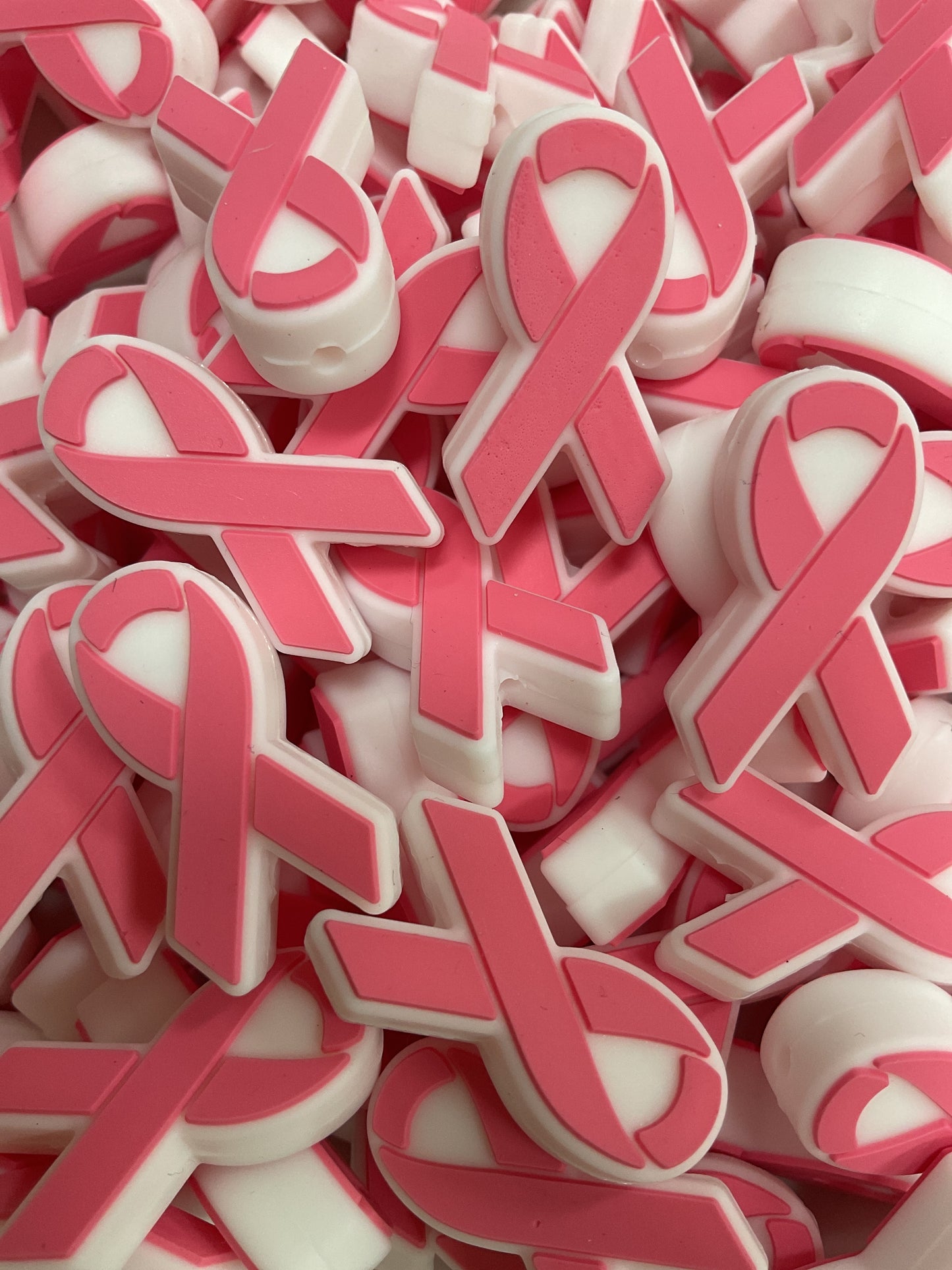 Pink Ribbon Silicone Focal- Public