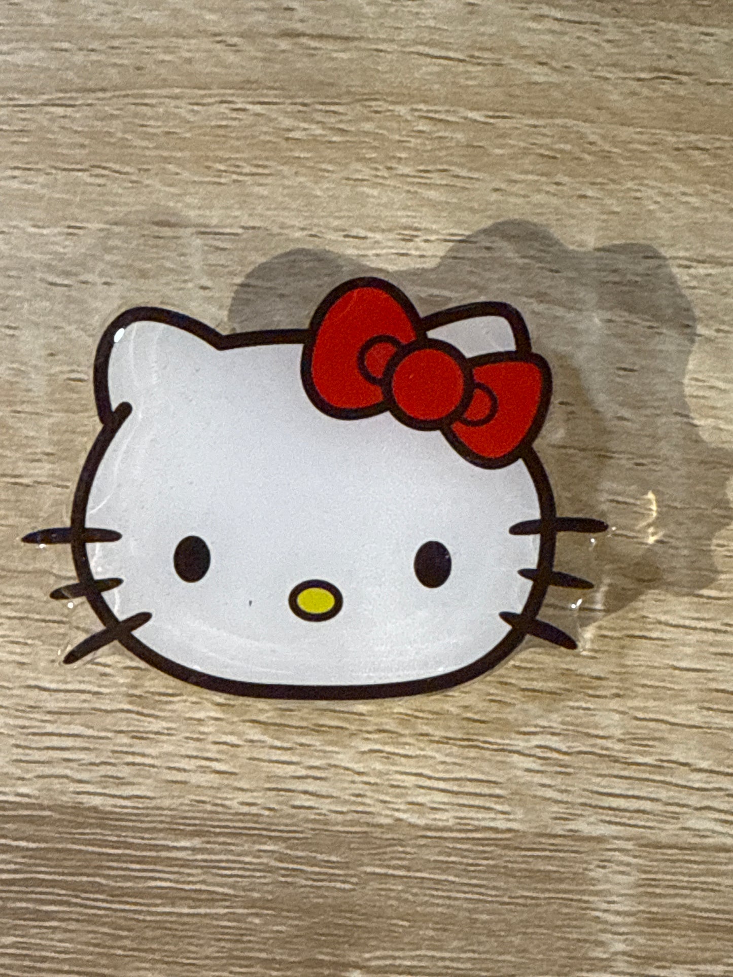Agarre para teléfono rojo de Hello Kitty