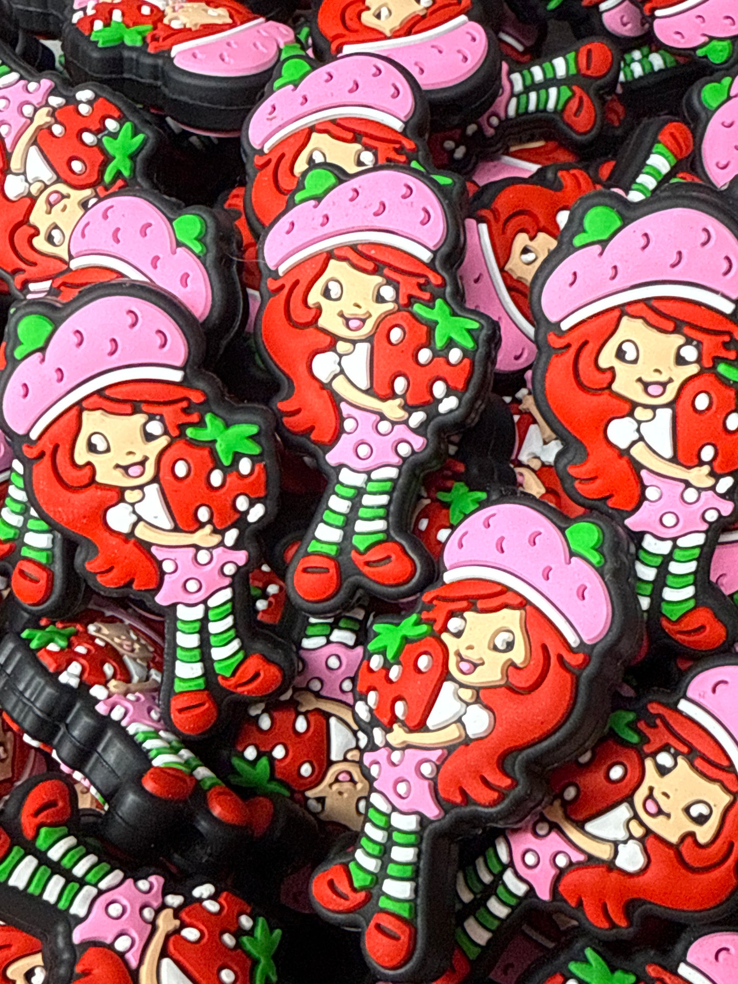 Focal de silicona de Strawberry Shortcake público