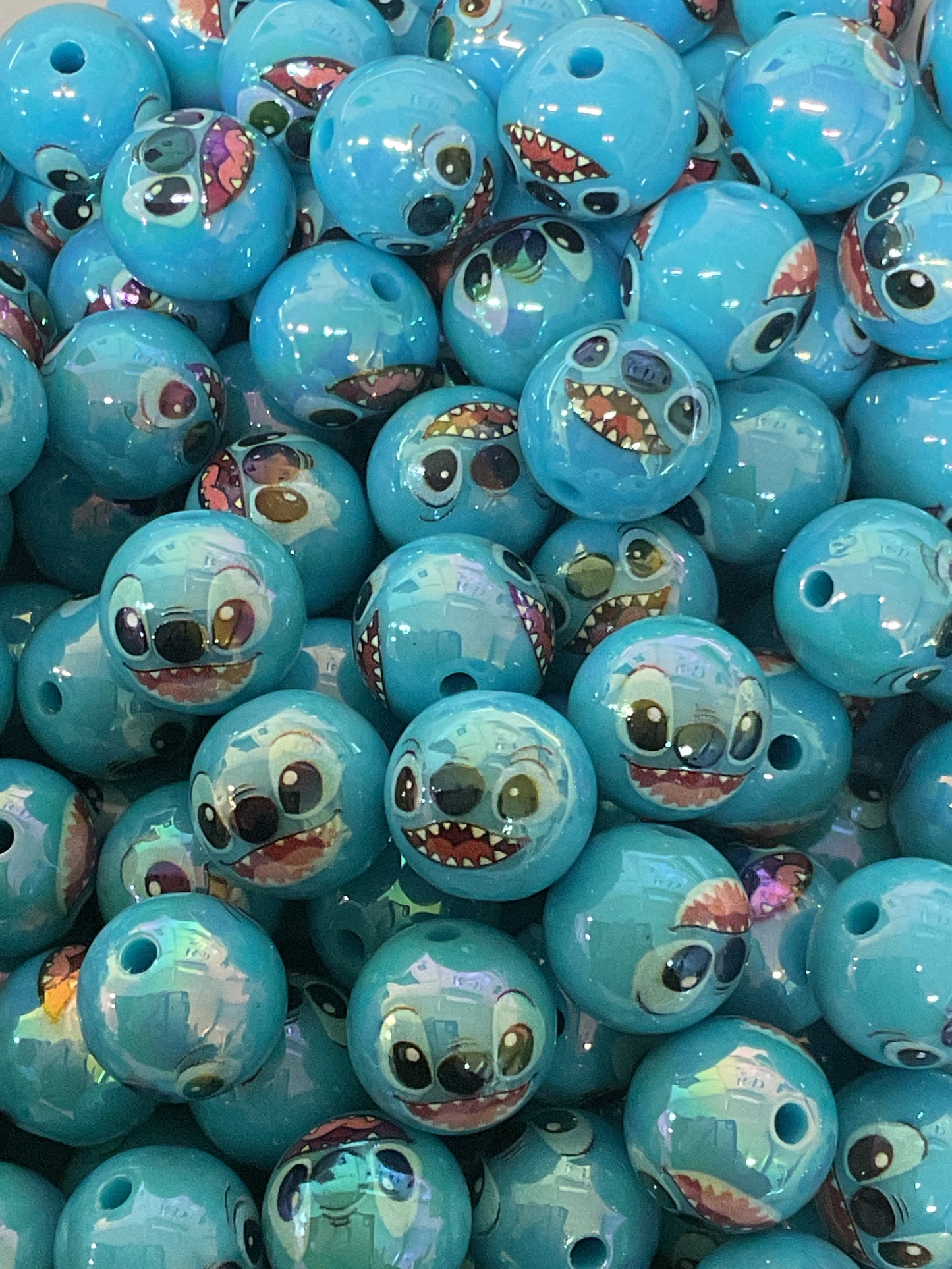 Stitch Acrylic 16mm Beads