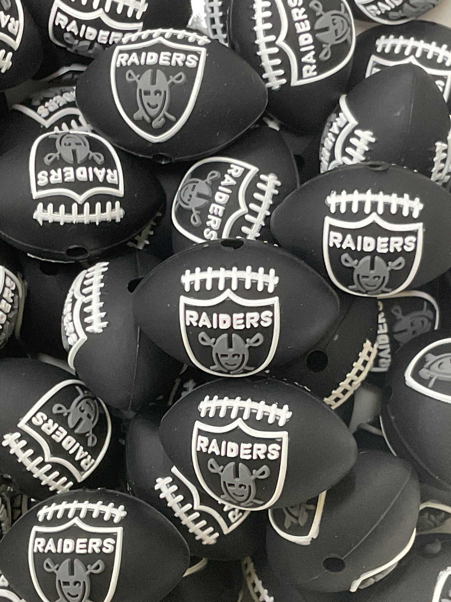 3d BlackRaiders Football Silicone Focal - Public