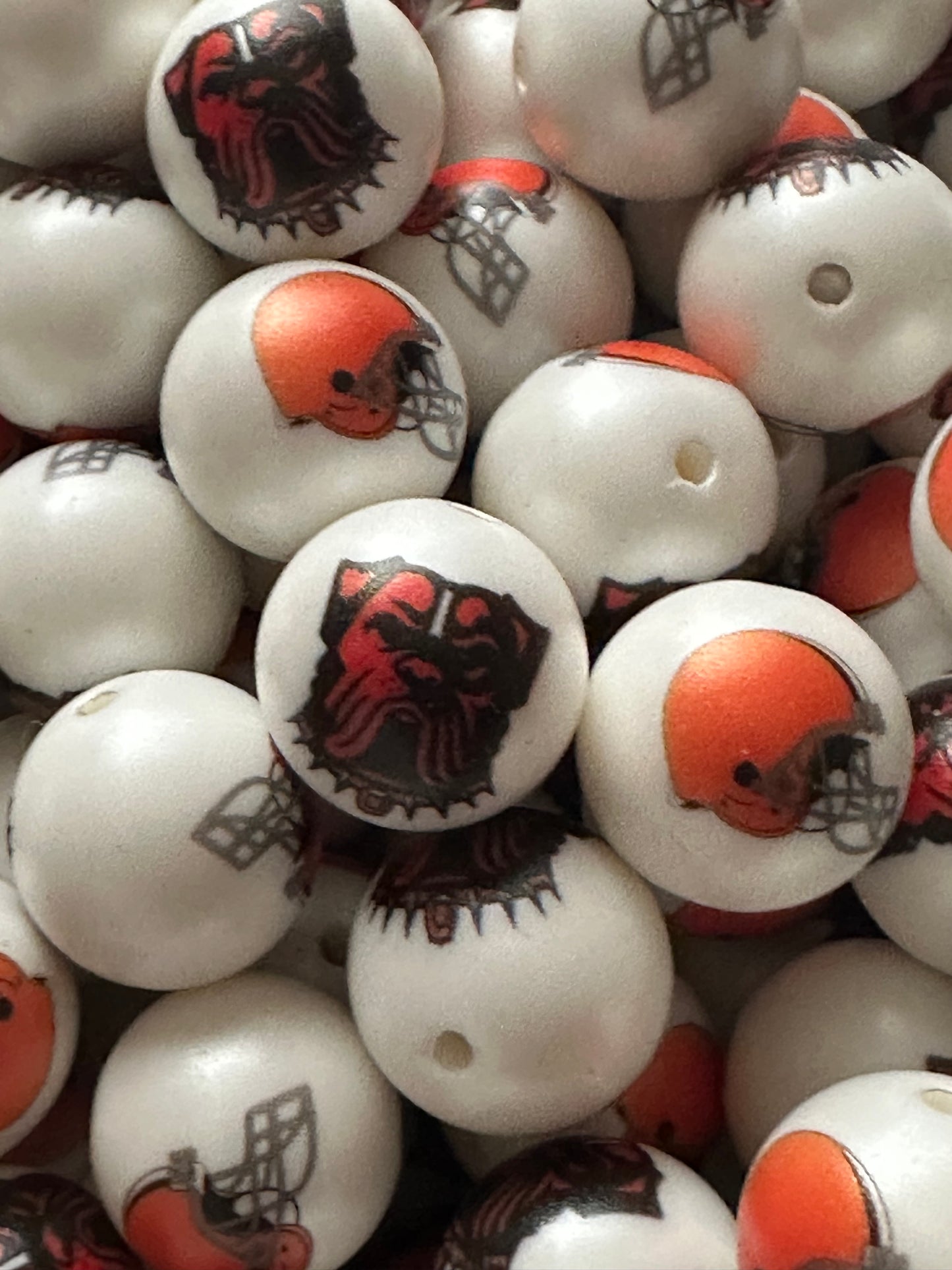 20mm Acrylic Exclusive Collab Team Beads