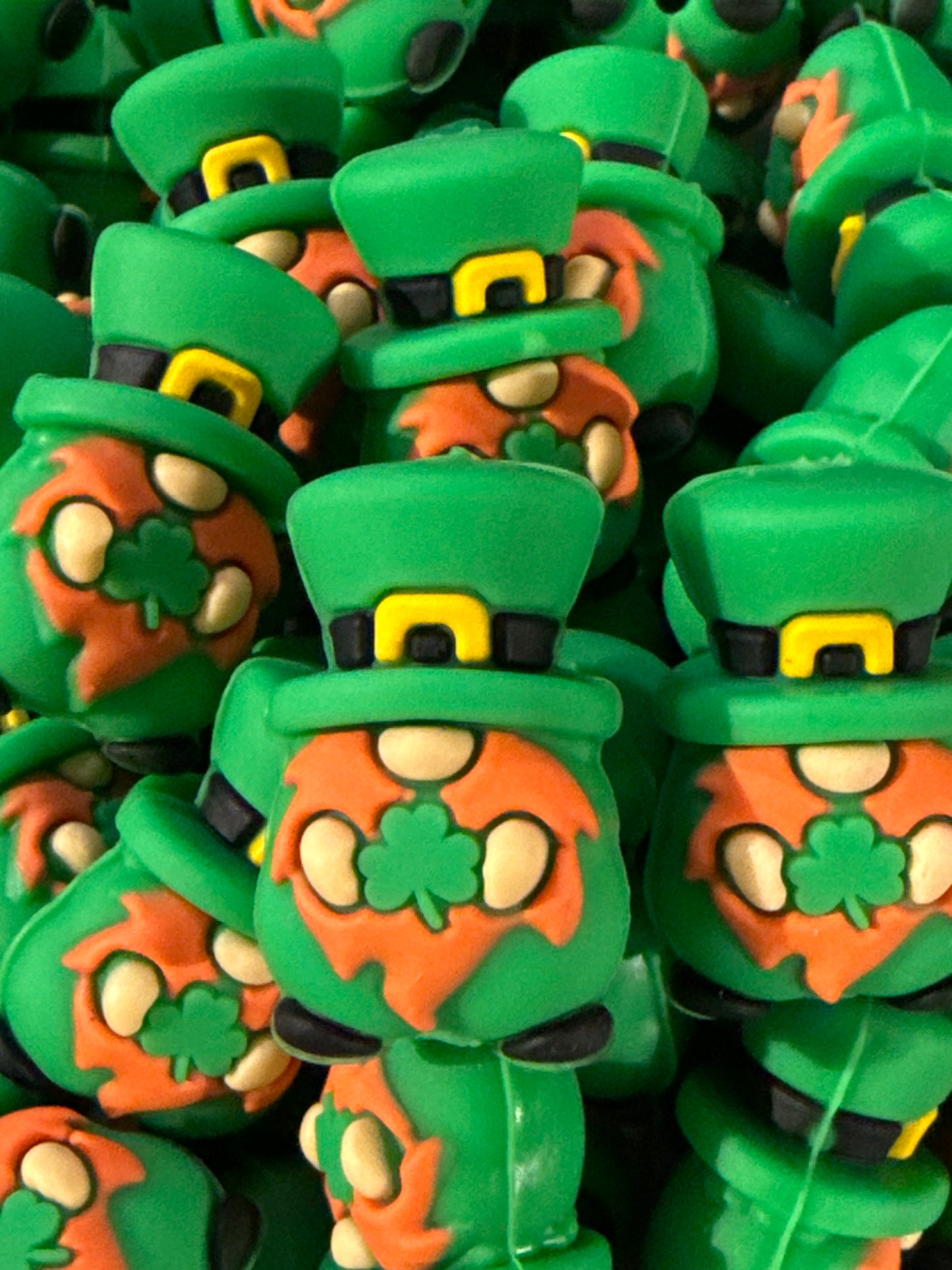 3d St Patty Gnome Silicone Focal