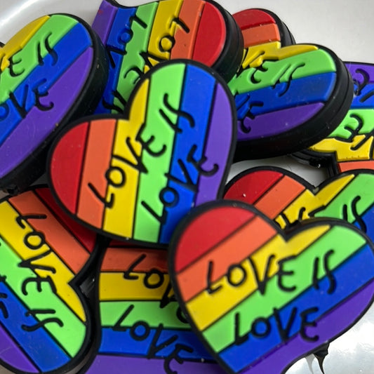 Pride Love is Love 🌈 Silicone Beads - TATNCS Exclusive