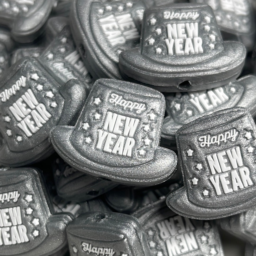 Happy New Year Hats PVC Focal- Exclusive to RD Creations