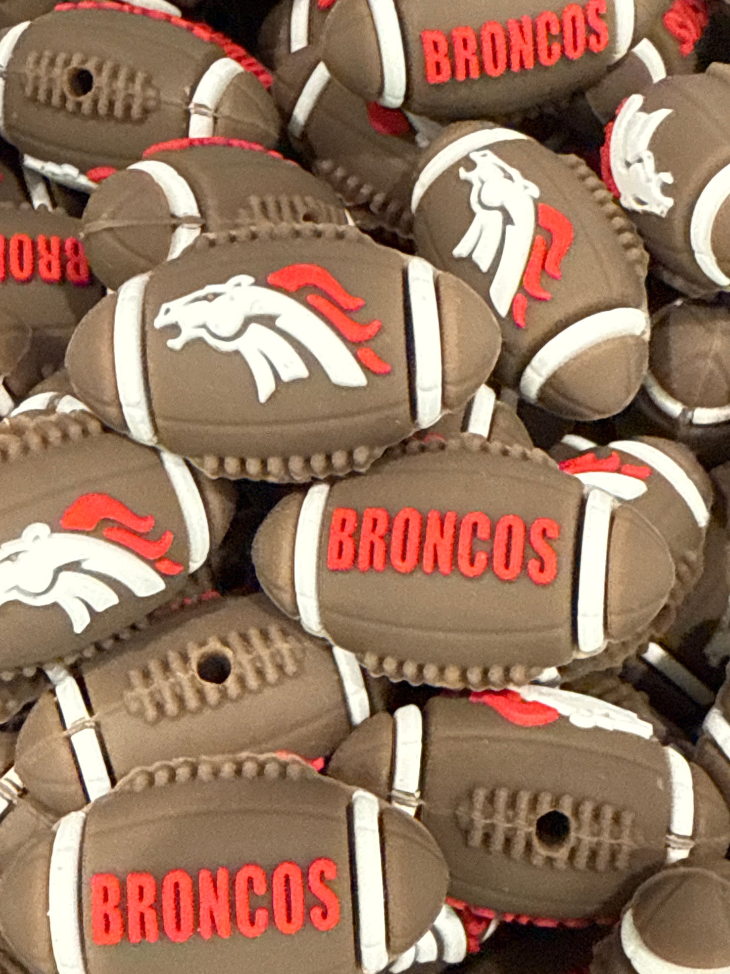 3dBroncos Football Silicone Focal - Public