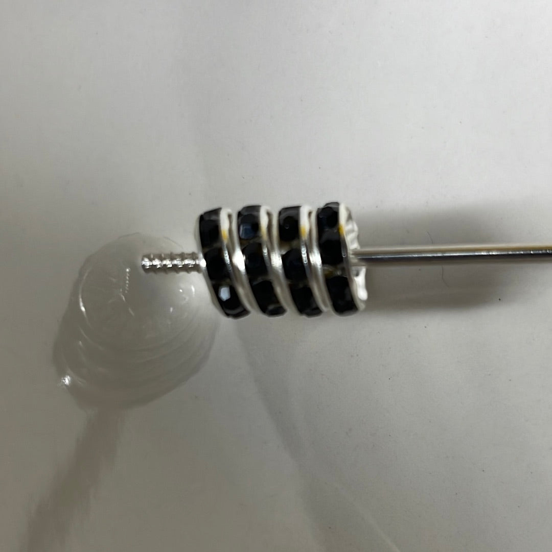 50pcs- 10mm Round Colored Spacers
