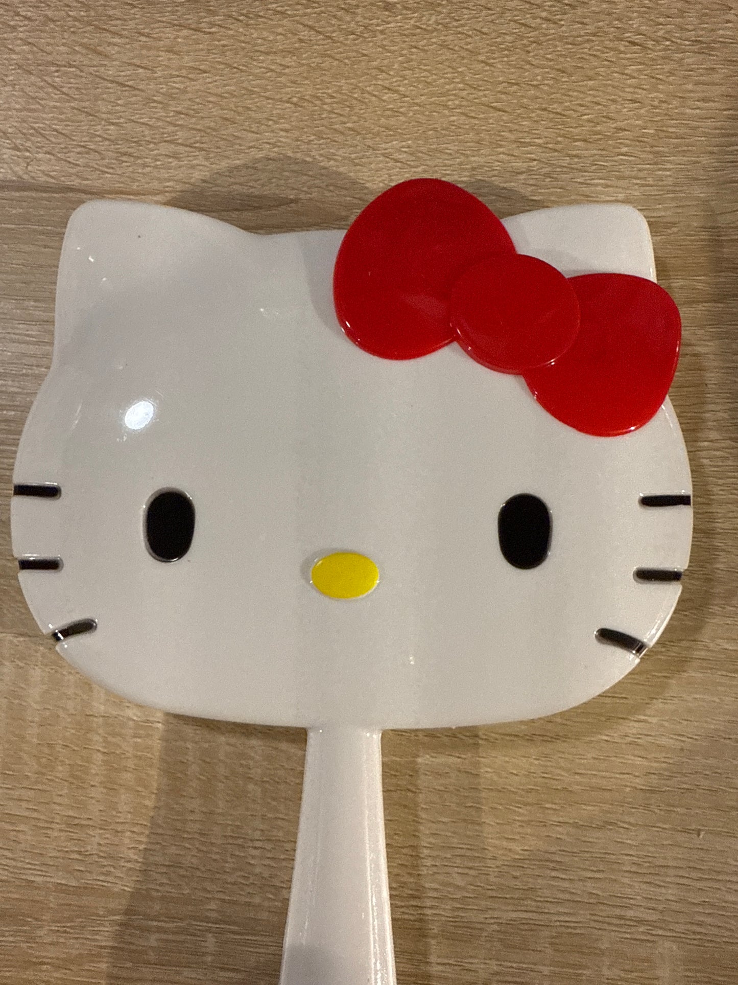 Espejo cosmético blanco de Hello Kitty