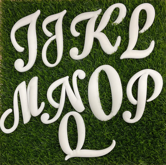 RDBOGGLETS White - Decorative Alphabet Lettering Accessories Compatible with Bogg Bags