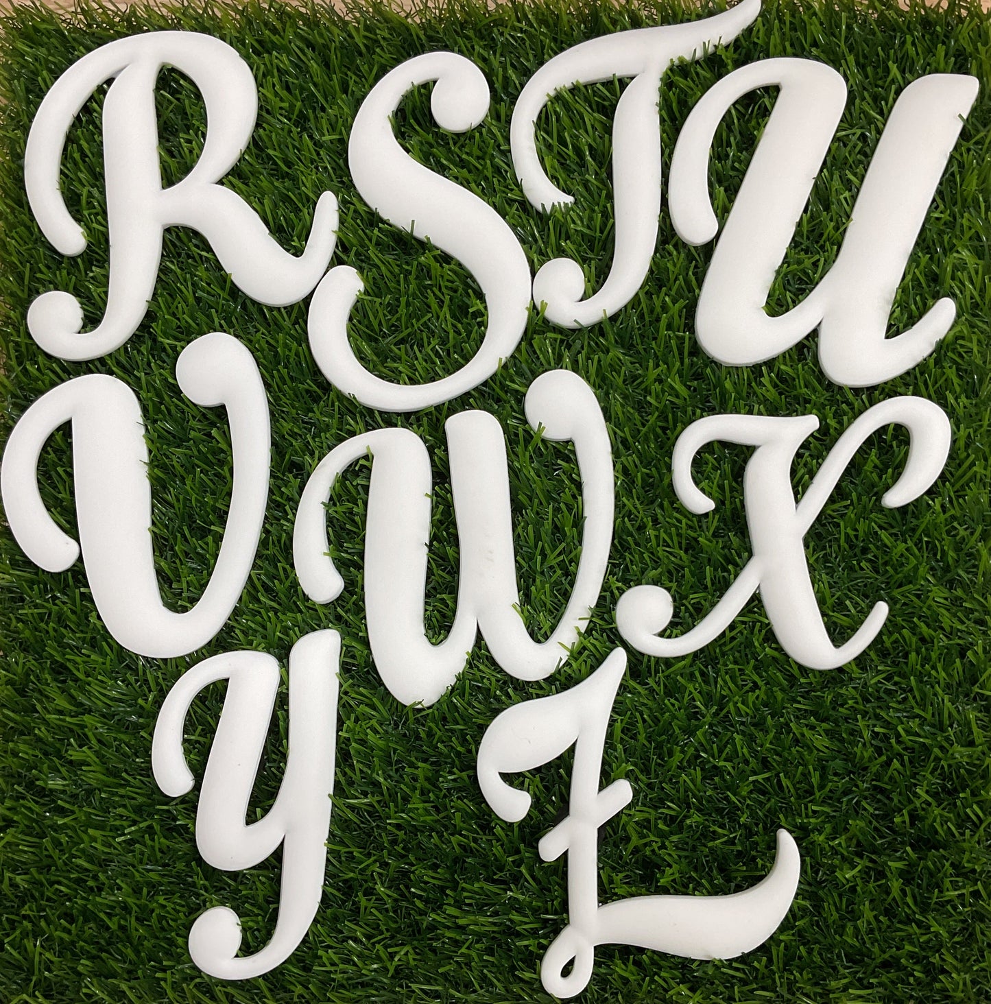 RDBOGGLETS White - Decorative Alphabet Lettering Accessories Compatible with Bogg Bags