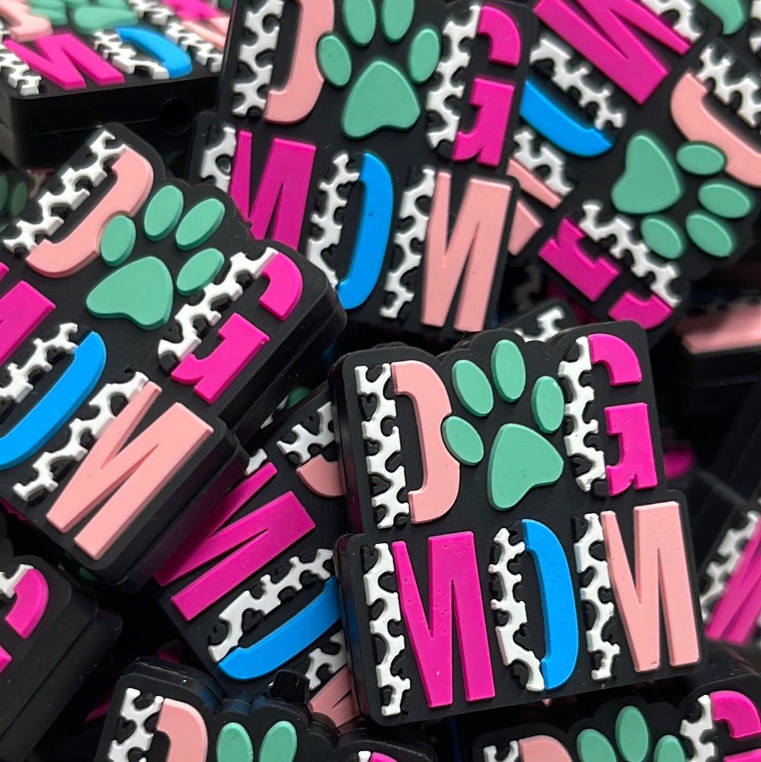 Dog Mom Silicone Bead - Public