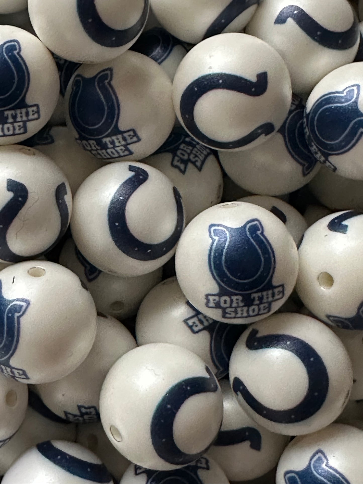 20mm Acrylic Exclusive Collab Team Beads