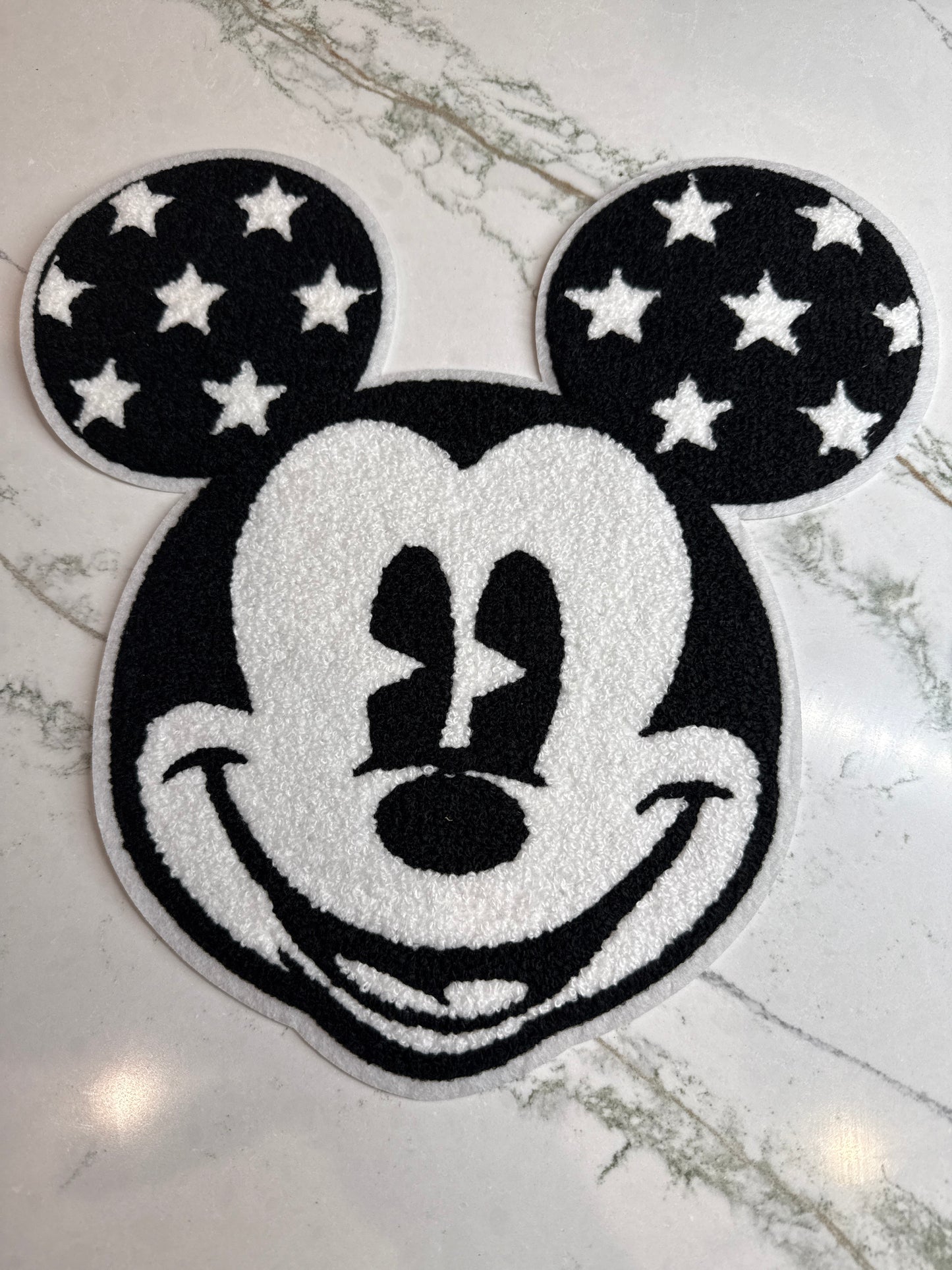 Parche de chenilla de Mickey Mouse grande