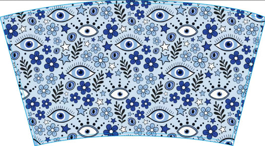 Reusable Insulated Sleeves for Hot and Cold Drinks - Evil Eye