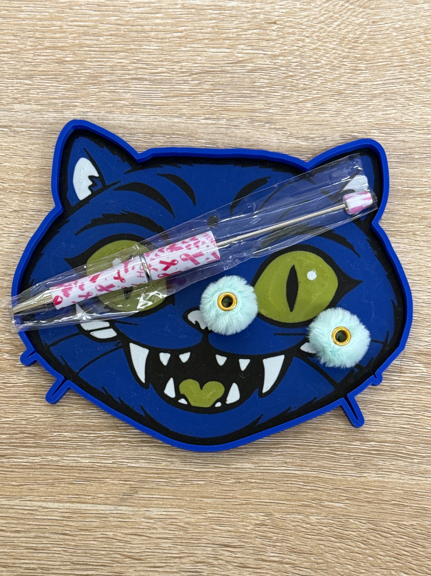 Derpy Tiger 5x7 Bead or Catch All Tray-custom designs available (email us)