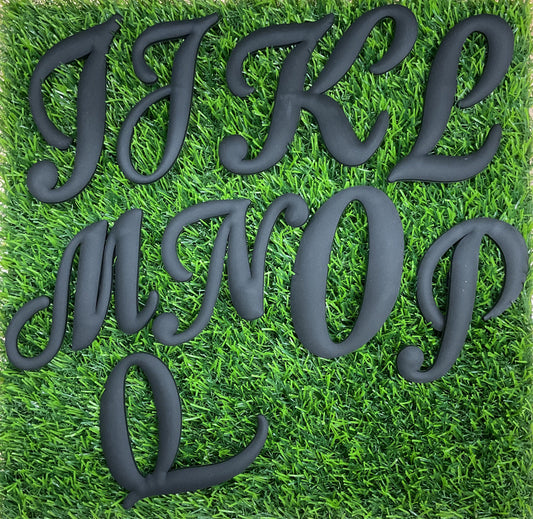 RDBOGGLETS Black - Decorative Alphabet Lettering Accessories Compatible with Bogg Bags