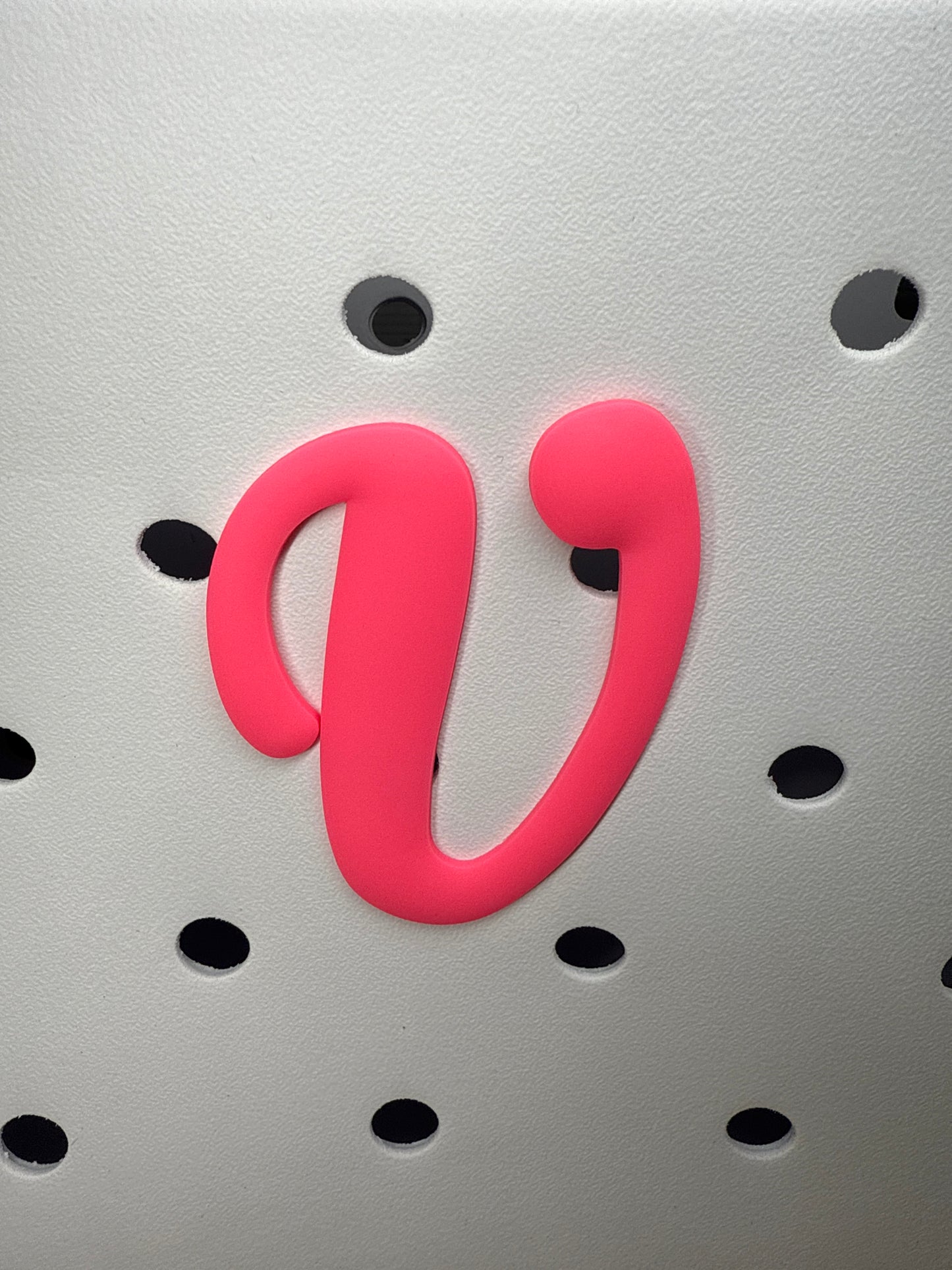 BOGGLETS - Decorative Alphabet Lettering Accessories Compatible with Bogg Bags- Personalize your Tote Bag with Alphabet Letters