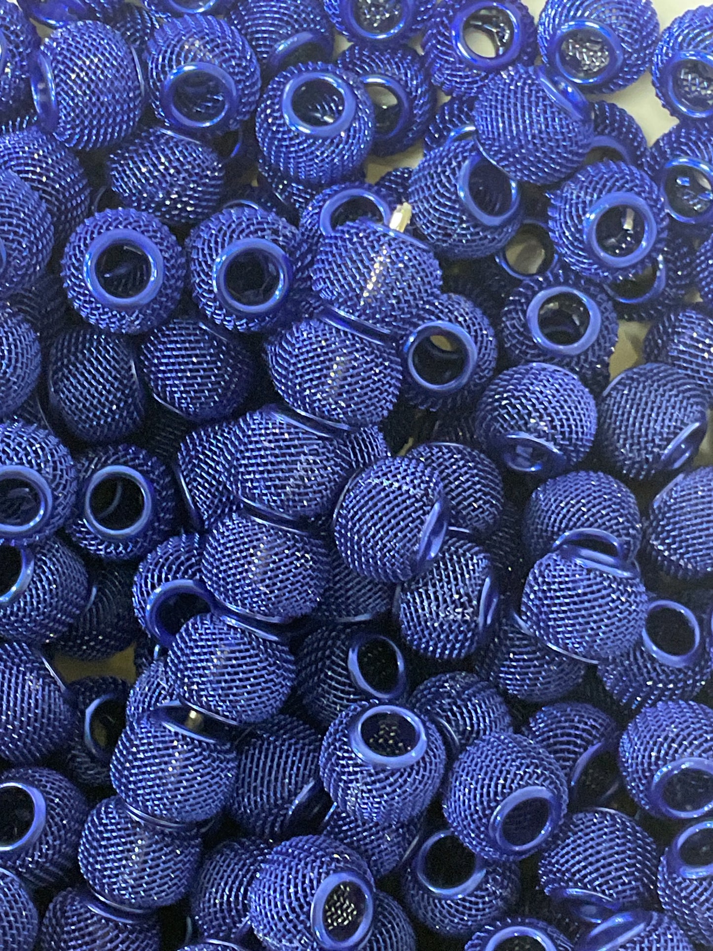 10pk Metal Decorative Spacers Beads-12mm