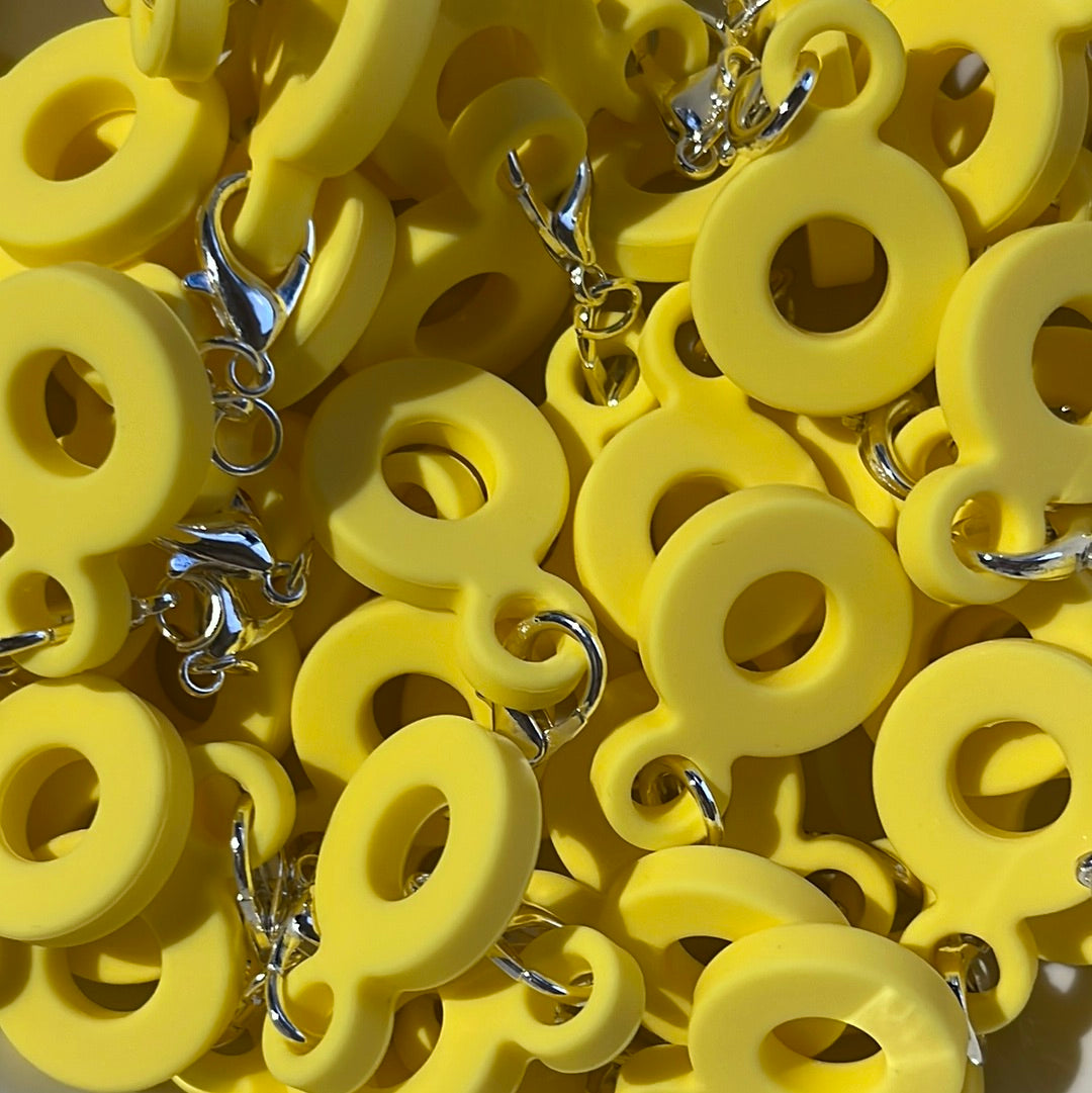 Adaptador de silicona para colgar pajitas