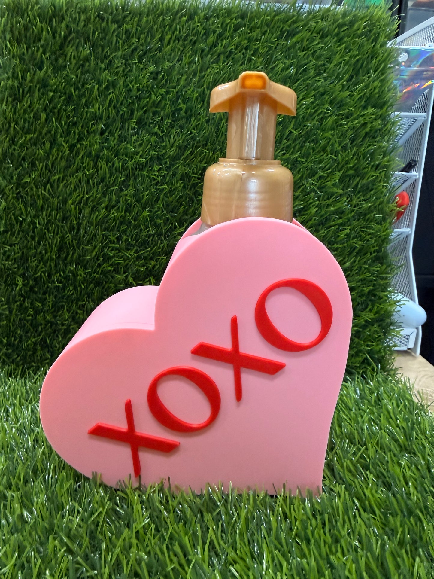 Pink XOXO Body Bath and Body Works Soap Holder 3D Printed-Not included in the discount