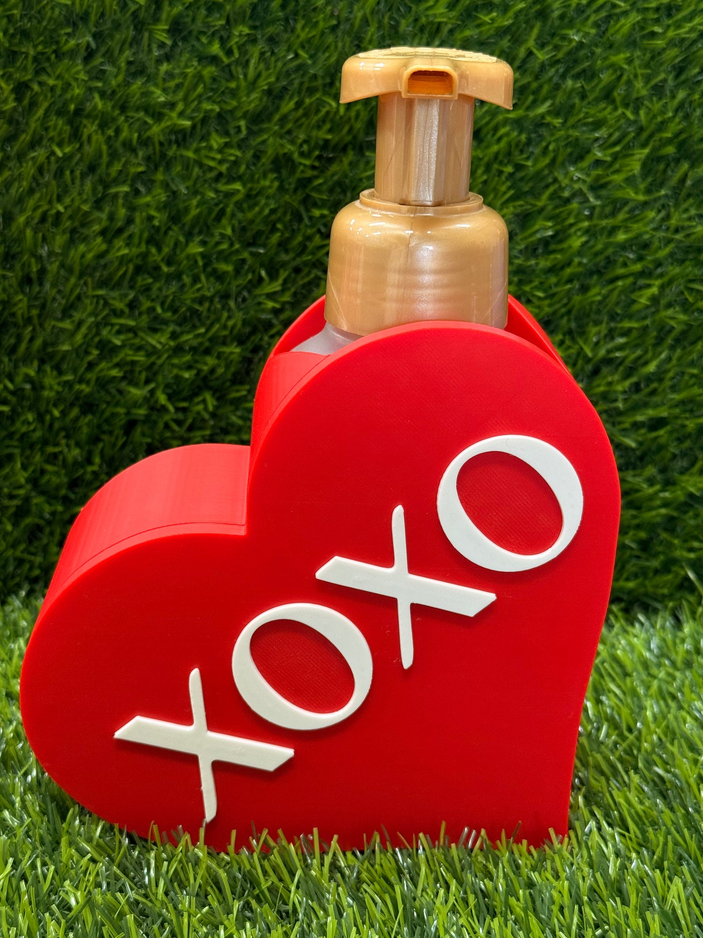 Red XOXO Body Bath and Body Works Soap Holder 3D Printed-Not Included in Discount