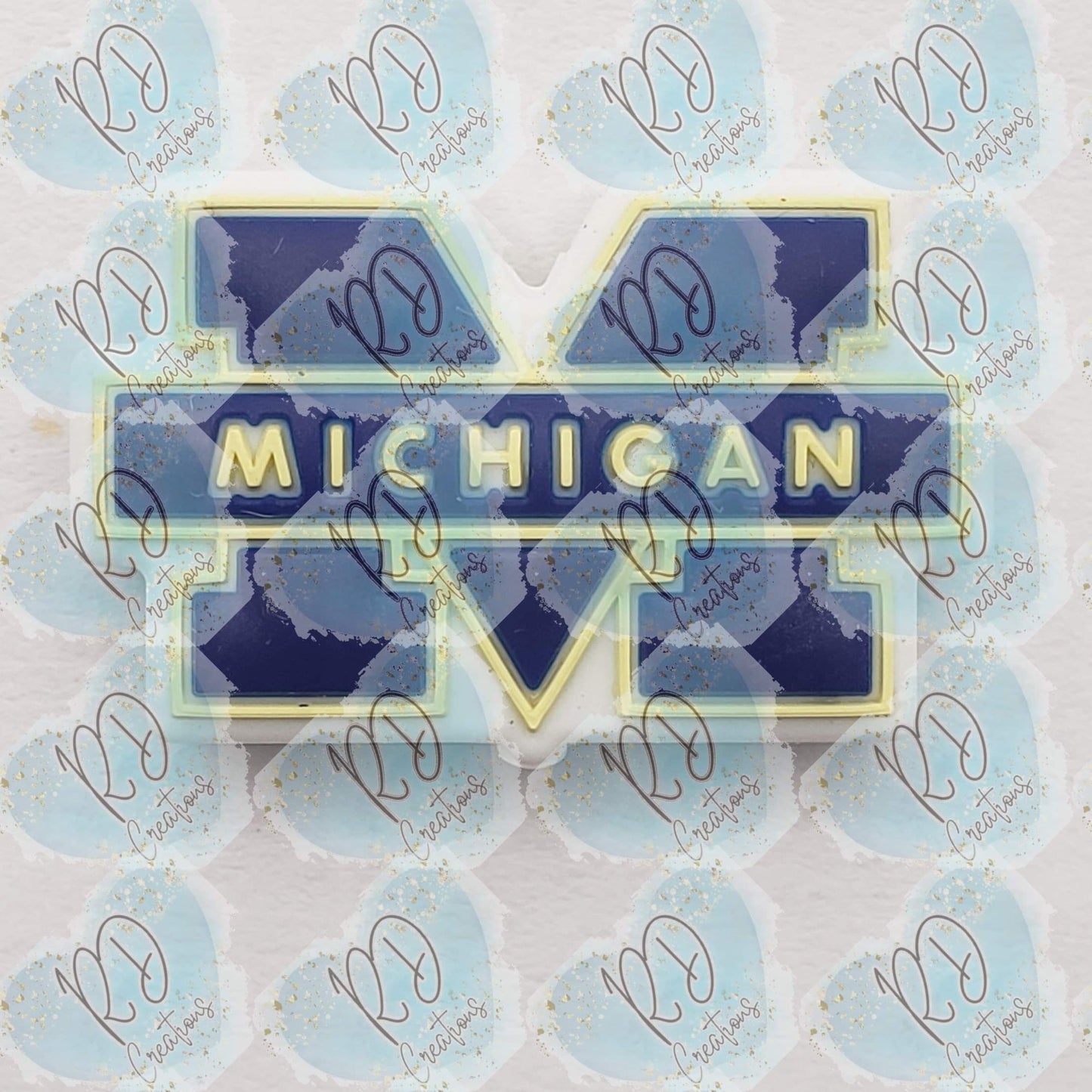 RDMichiganWolverines Silicone Focal- Exclusive RD Creations