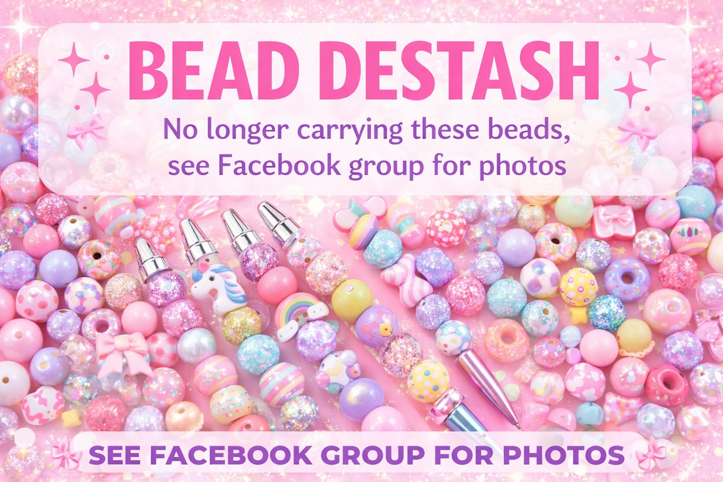 Beads no longer being carried by RD Creations, see Facebook Group for photos. Once these are gone they are gone.