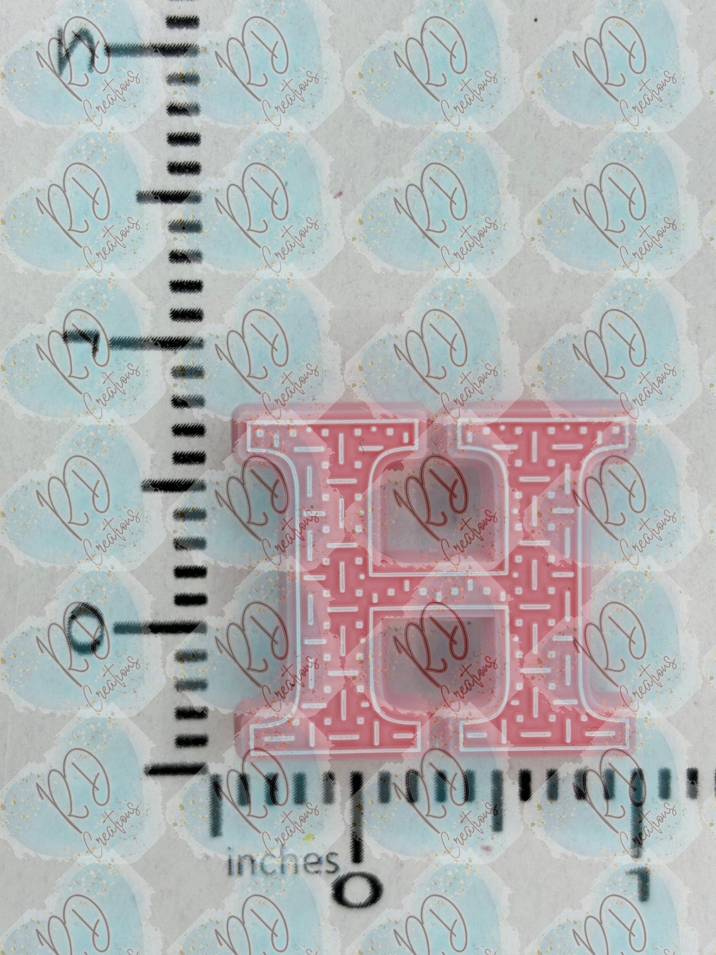Exclusive H ~ Alphabet Silicone Focal Collection Collab with TaTNCS