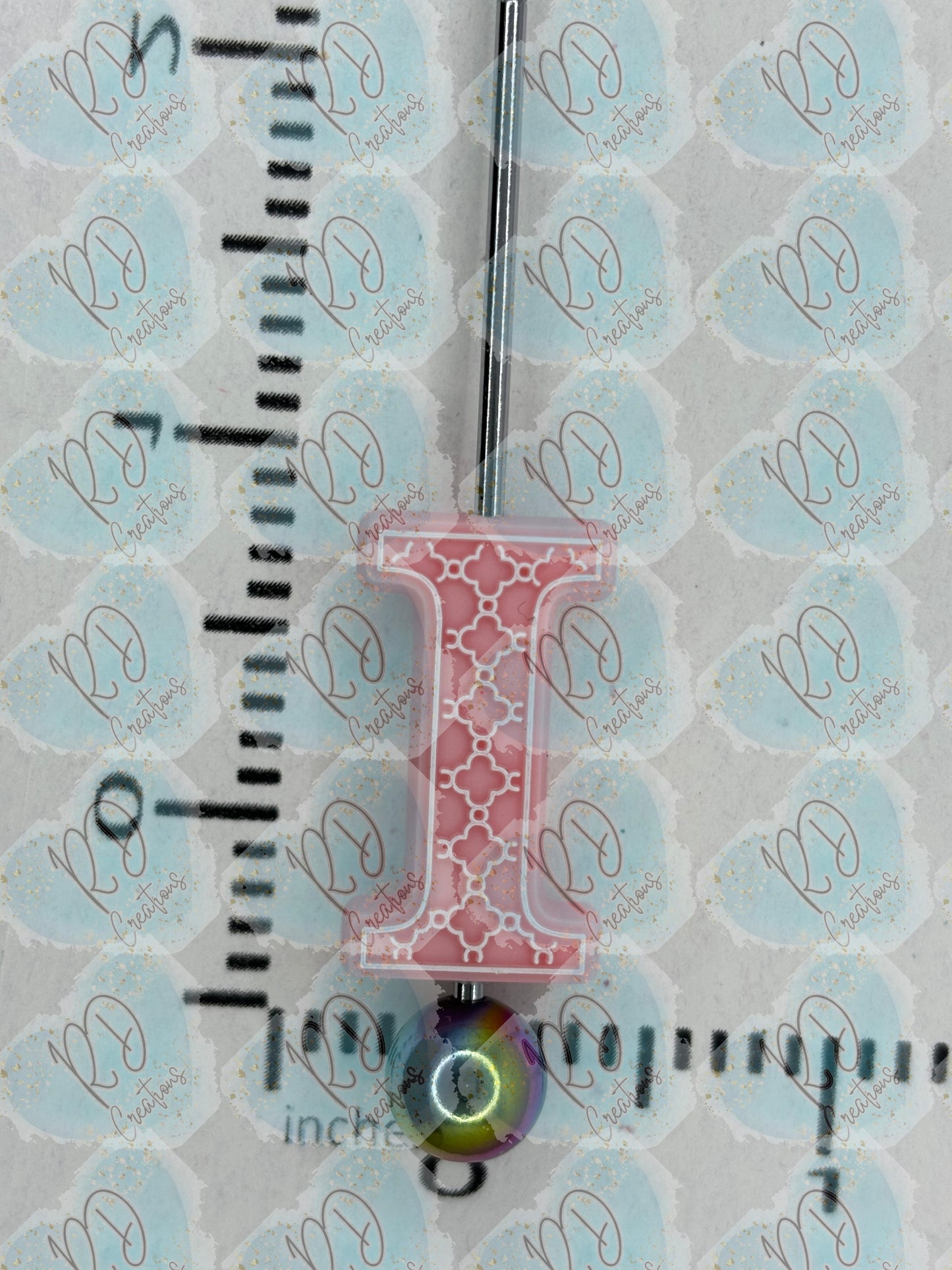 Exclusive I ~ Alphabet Silicone Focal Collection Collab with TaTNCS