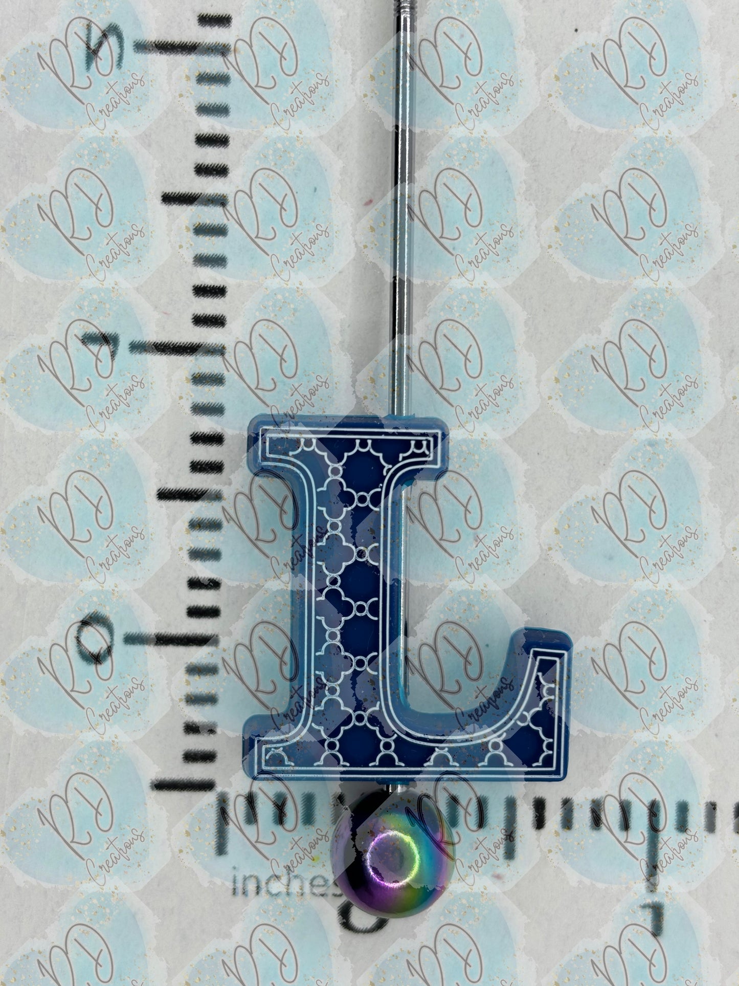 Exclusive L ~ Alphabet Silicone Focal Collection Collab with TaTNCS