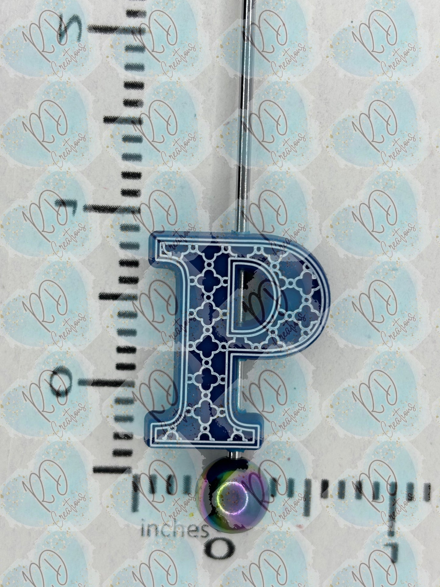 Exclusive P ~ Alphabet Silicone Focal Collection Collab with TaTNCS