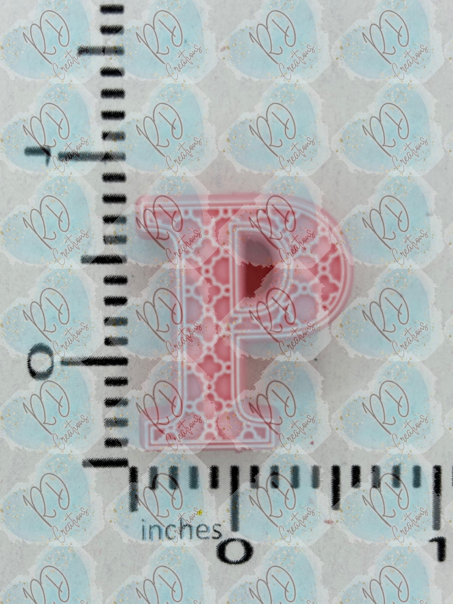Exclusive P ~ Alphabet Silicone Focal Collection Collab with TaTNCS