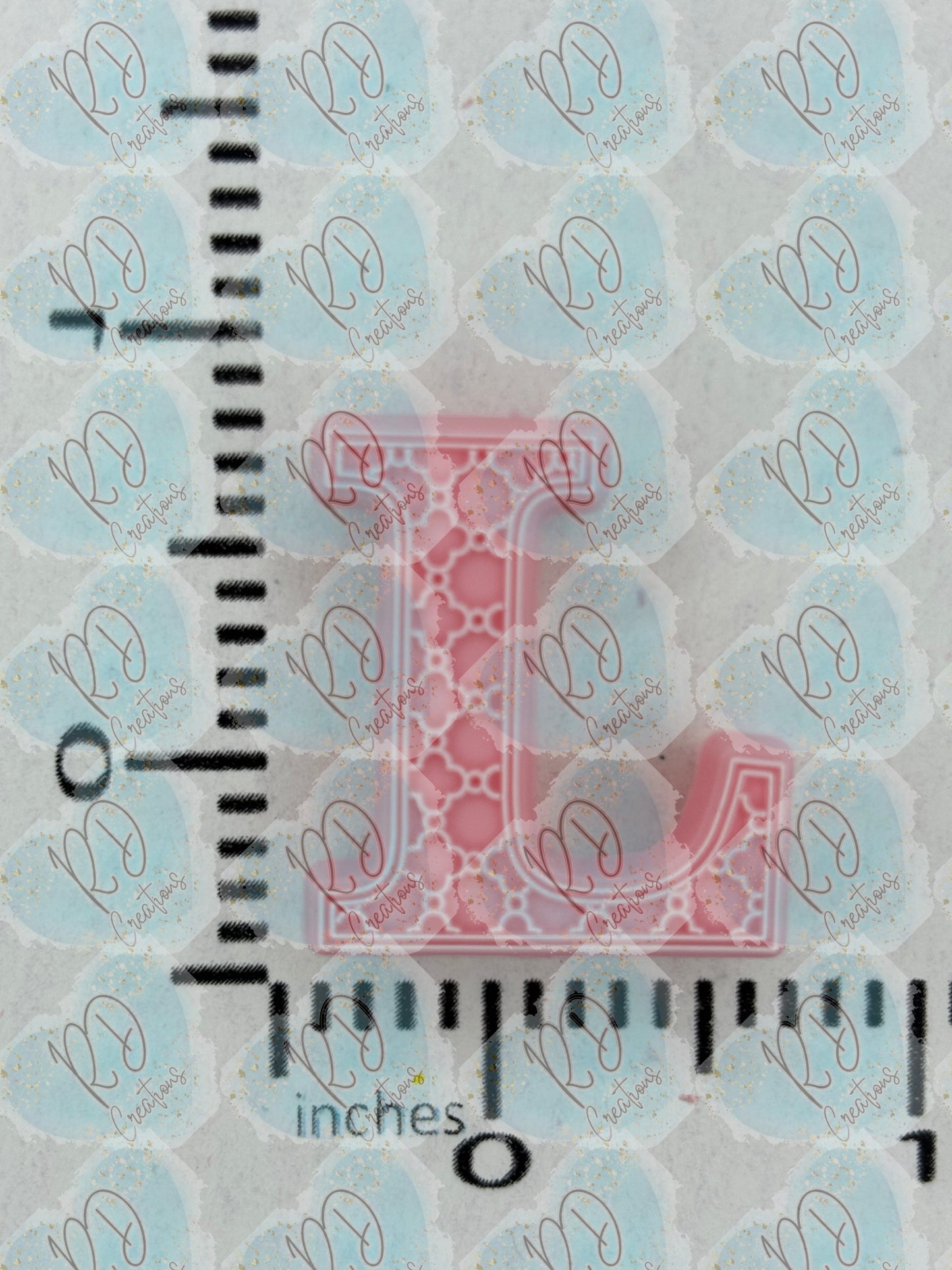 Exclusive L ~ Alphabet Silicone Focal Collection Collab with TaTNCS