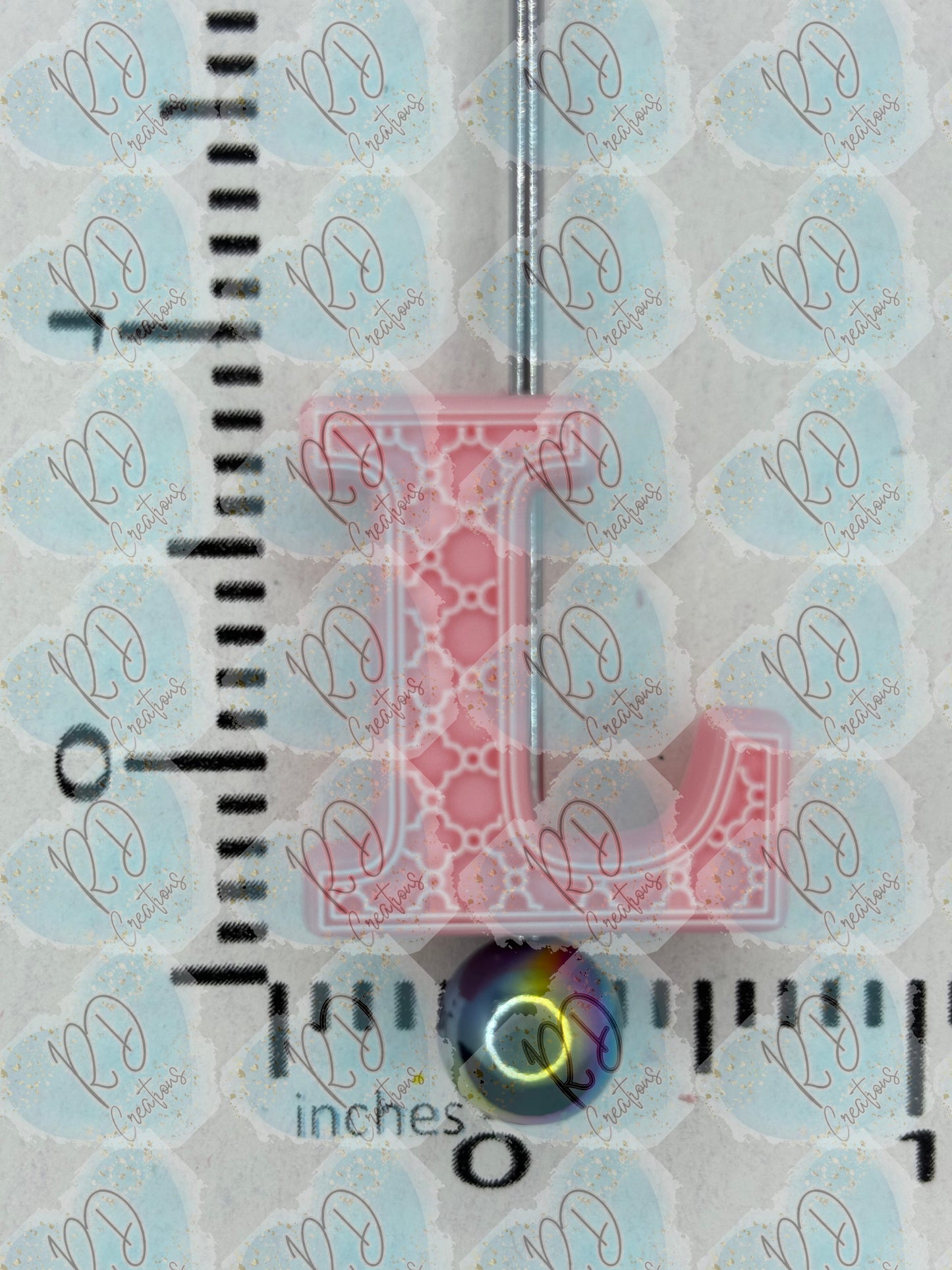 Exclusive L ~ Alphabet Silicone Focal Collection Collab with TaTNCS