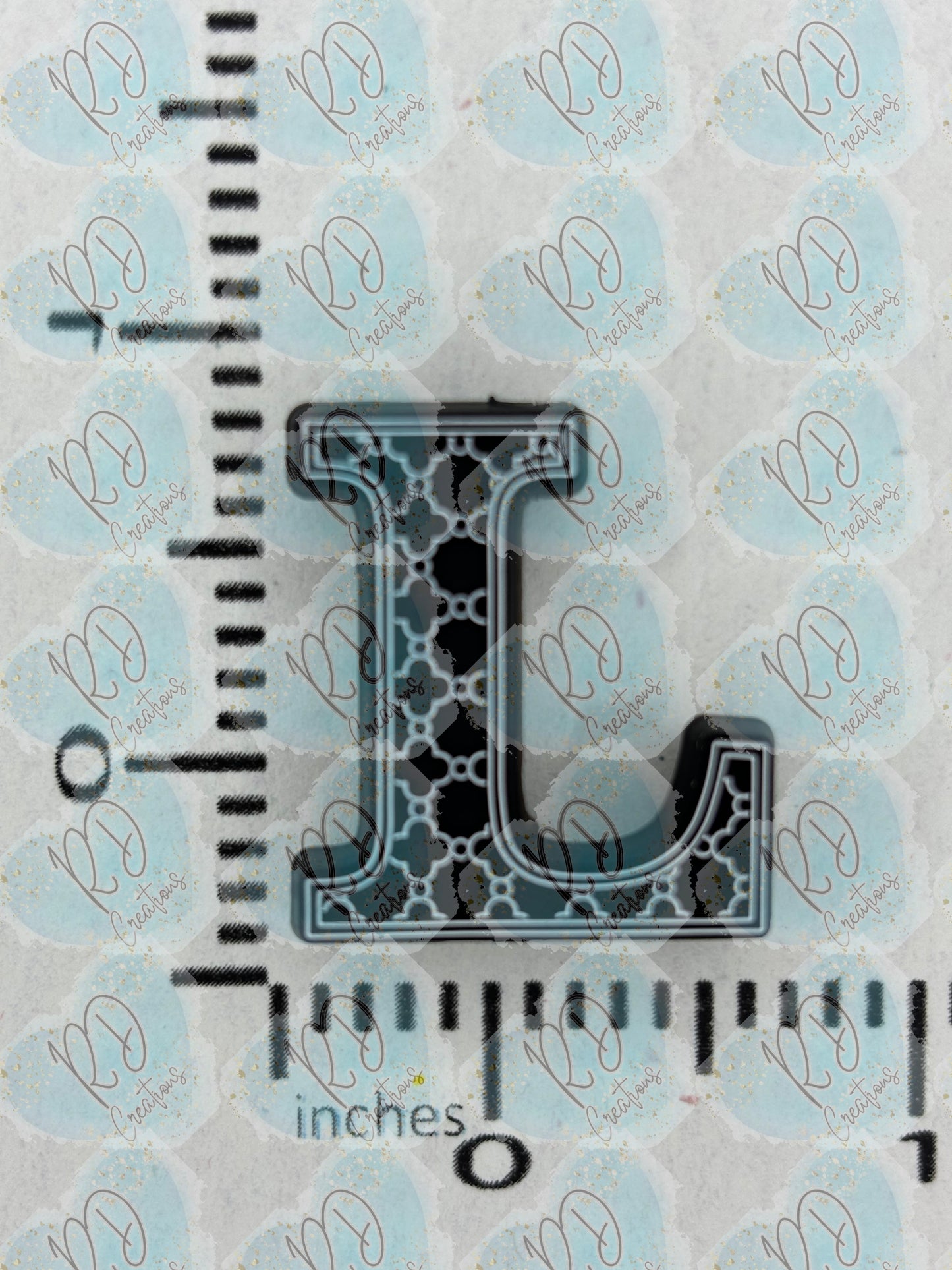 Exclusive L ~ Alphabet Silicone Focal Collection Collab with TaTNCS