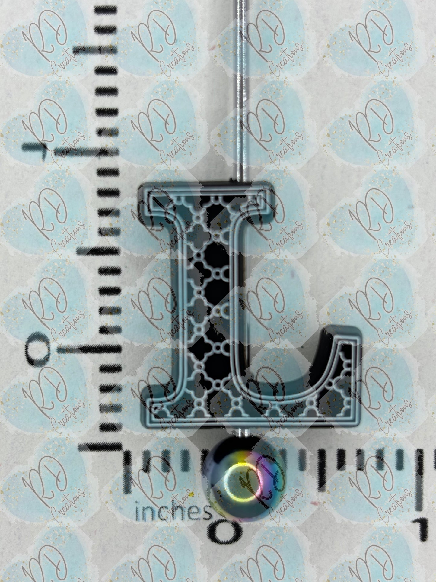 Exclusive L ~ Alphabet Silicone Focal Collection Collab with TaTNCS