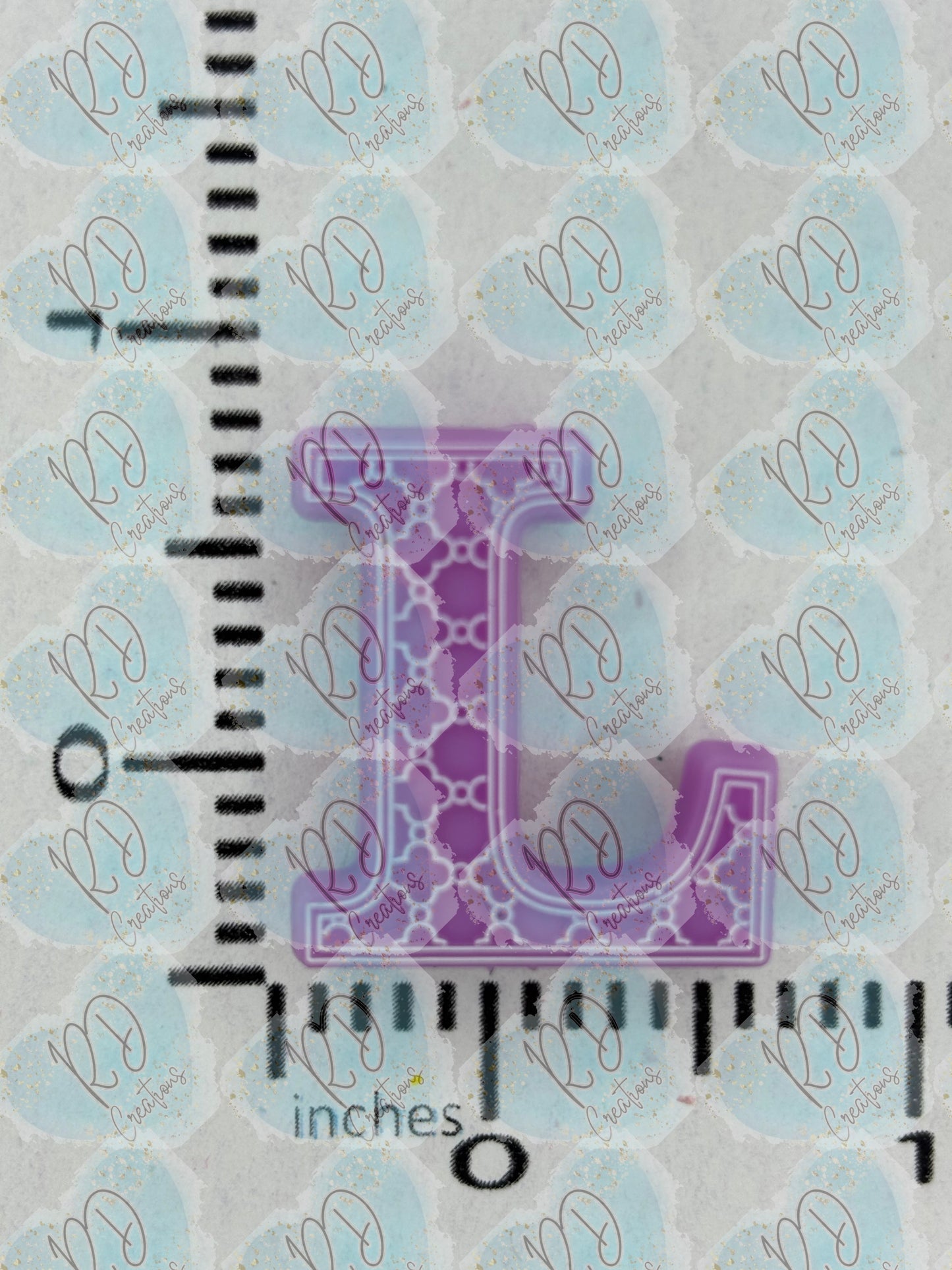Exclusive L ~ Alphabet Silicone Focal Collection Collab with TaTNCS