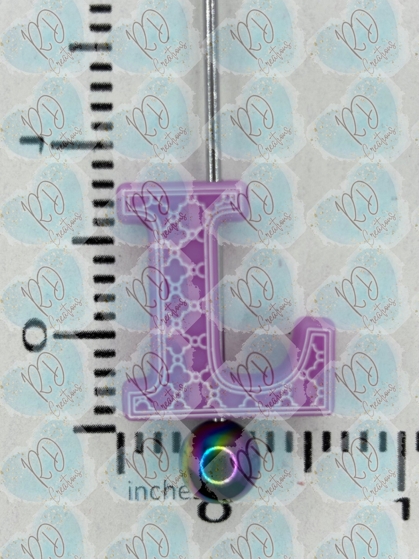 Exclusive L ~ Alphabet Silicone Focal Collection Collab with TaTNCS
