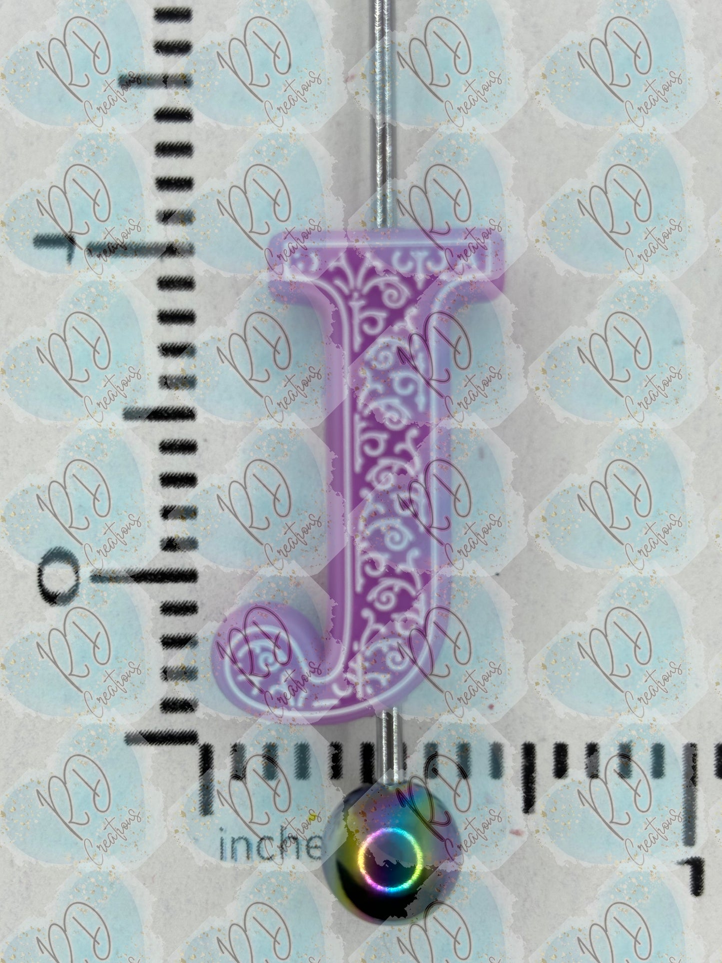 Exclusive J ~ Alphabet Silicone Focal Collection Collab with TaTNCS