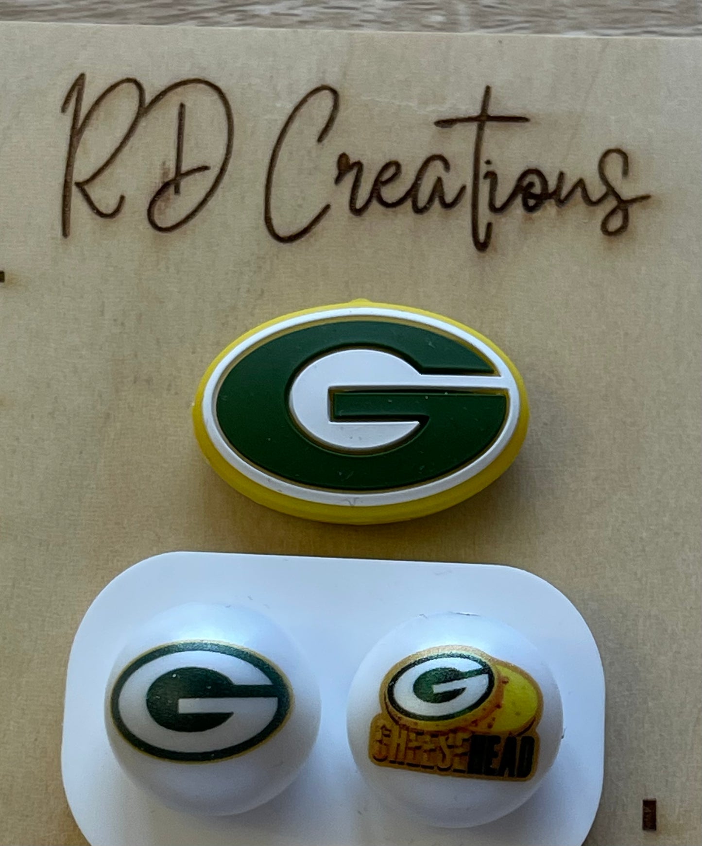 20mm Acrylic Exclusive Collab Team Beads