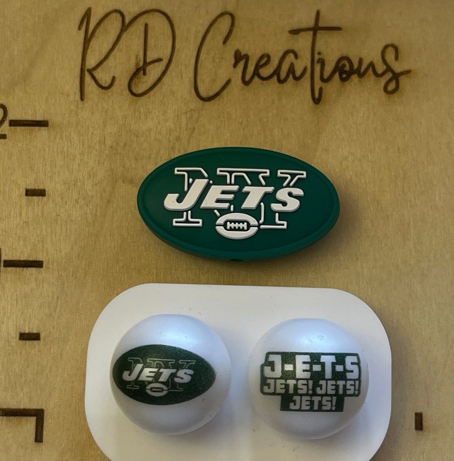 20mm Acrylic Exclusive Collab Team Beads